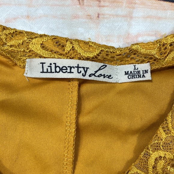 RELISTED Lace Dress Yellow Gold Style Tank Dress - Picture 5 of 9